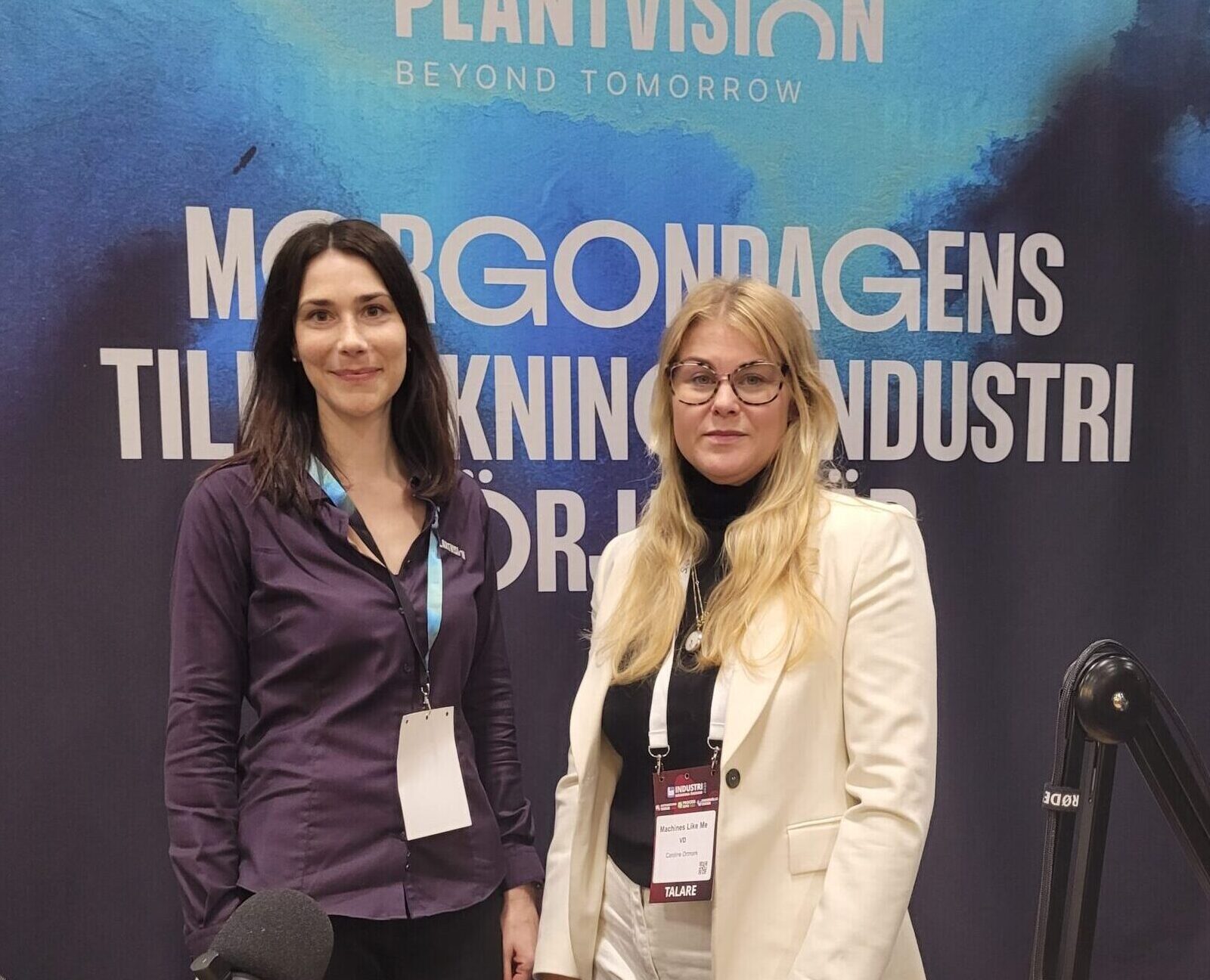 Linn Fransson och Caroline Ortmark
